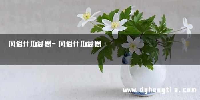 风俗什么意思-风俗什么意思 